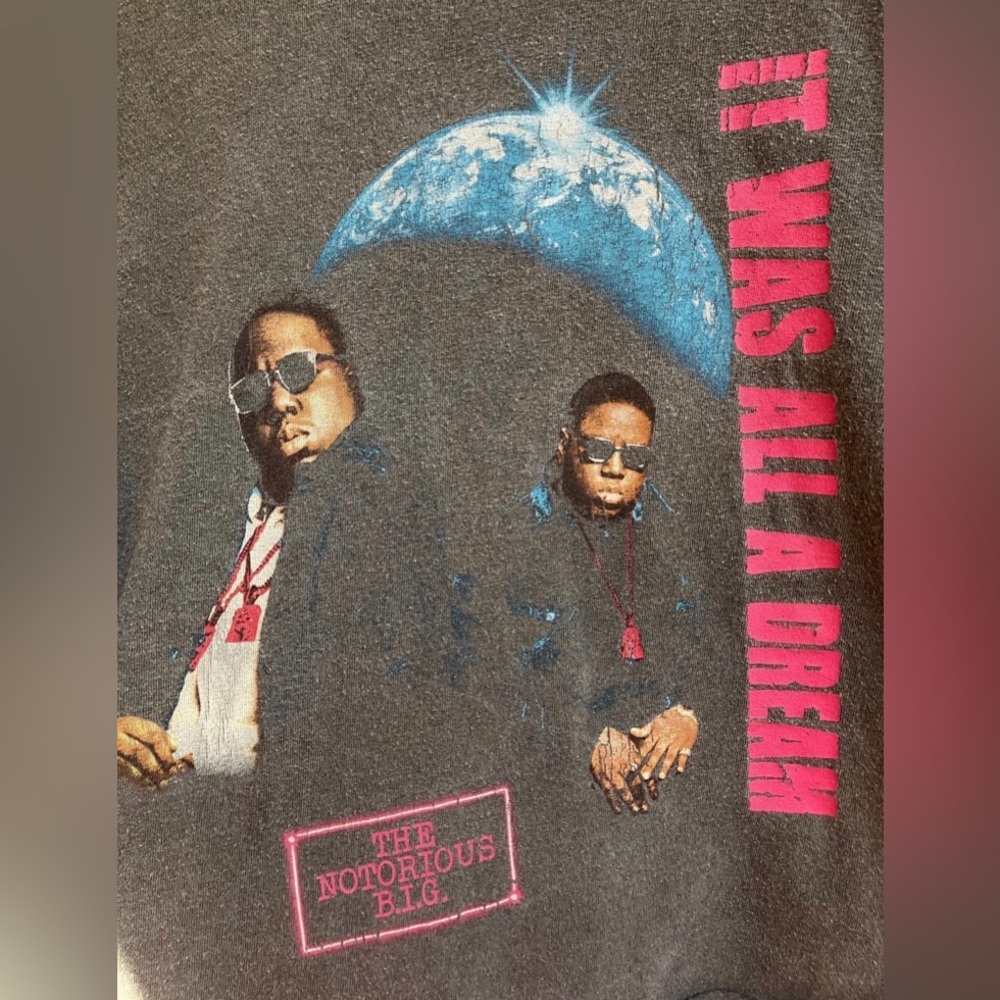 Biggie it was all dream Boxy Tee - Picture 6 of 11